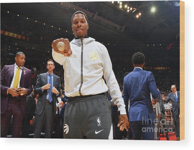 Kyle Lowry Wood Print featuring the photograph Kyle Lowry #9 by Jesse D. Garrabrant