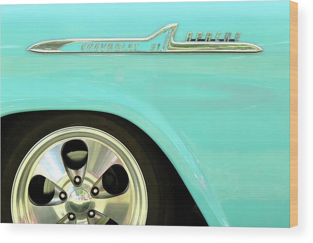 Truck Wood Print featuring the photograph Apache by Lens Art Photography By Larry Trager