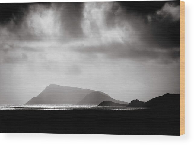 Ireland Wood Print featuring the photograph Atlantic Skyline, Kerry by Sublime Ireland