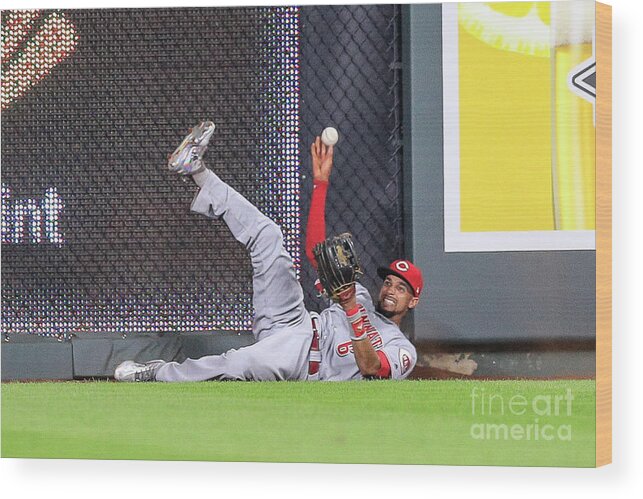 Ninth Inning Wood Print featuring the photograph Billy Hamilton by Brian Davidson
