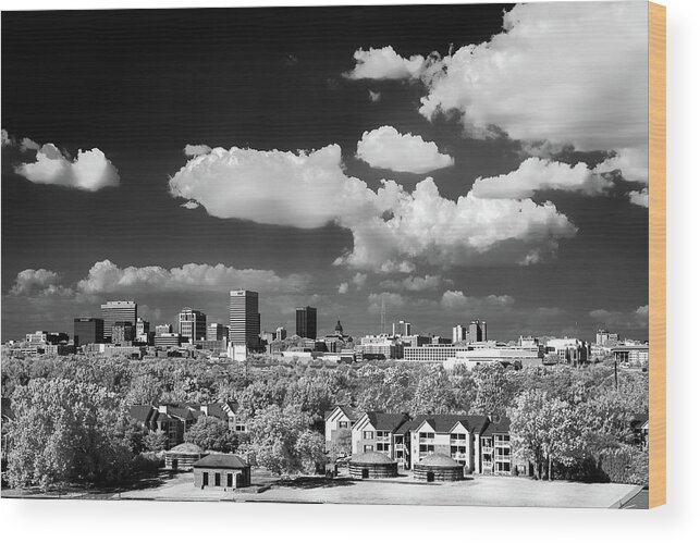 2018 Wood Print featuring the photograph Brickworks-56-A by Charles Hite