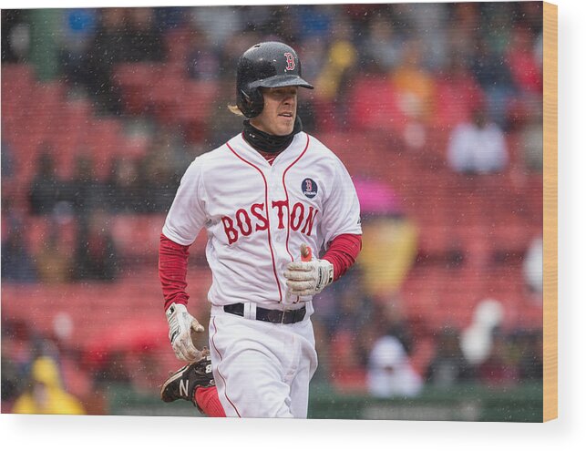 Making Wood Print featuring the photograph Brock Holt by Rich Gagnon