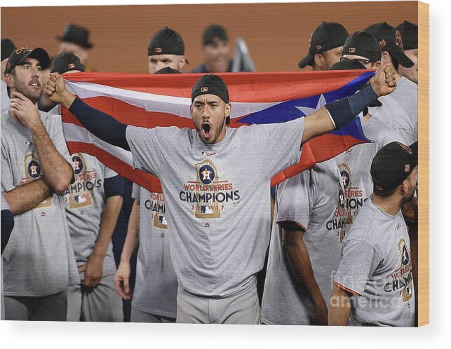 People Wood Print featuring the photograph Carlos Correa by Kevork Djansezian