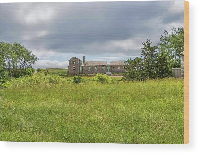 Architecture Wood Print featuring the photograph Chatham Homestead by Marisa Geraghty Photography