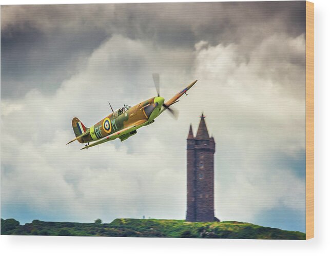 Aircraft Wood Print featuring the photograph Cheerio by Martyn Boyd