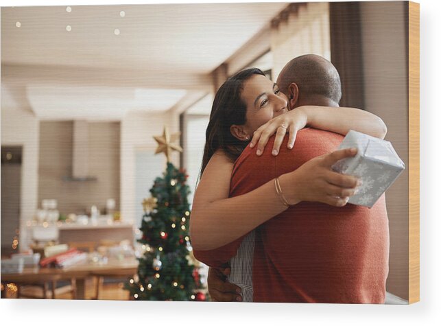 Young Adult Wood Print featuring the photograph Christmas is a time of giving by Mapodile