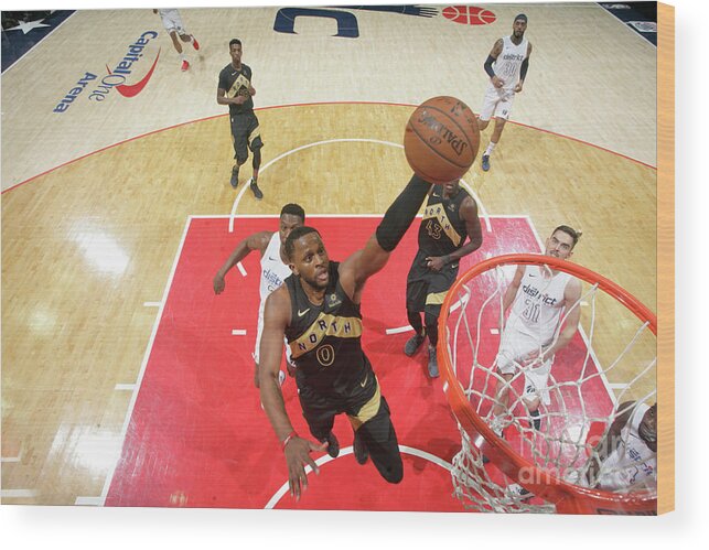 Playoffs Wood Print featuring the photograph C.j. Miles by Ned Dishman
