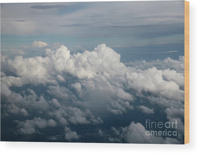 6003 Wood Print featuring the photograph Clouds CCXXV by FineArtRoyal Joshua Mimbs