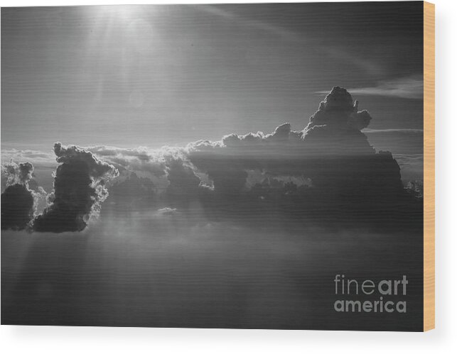 0776 Wood Print featuring the photograph Clouds CIV by FineArtRoyal Joshua Mimbs