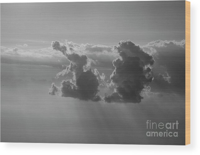 0771 Wood Print featuring the photograph Clouds XCVI by FineArtRoyal Joshua Mimbs