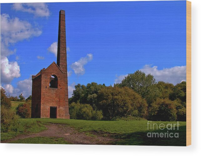 Outdoor Wood Print featuring the photograph Cobbs Engine House by Baggieoldboy