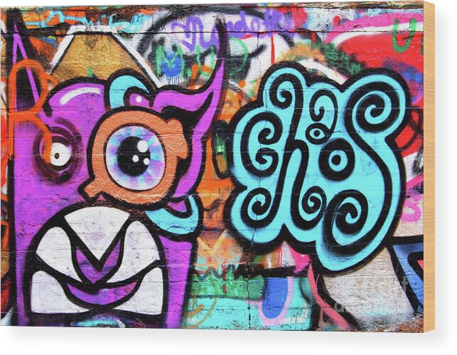 Bright Colorful Graffiti Design at Brookbrae Brick Factory