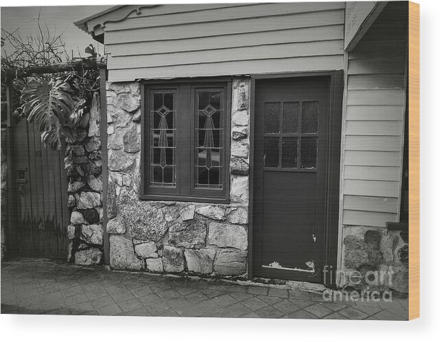 Building Wood Print featuring the photograph Cottage, Nannup, Western Australia #2 by Elaine Teague