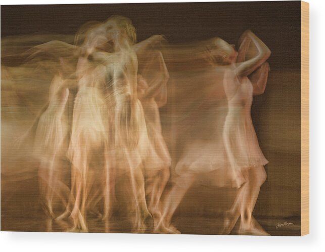 Ballet Wood Print featuring the photograph Dance Movement by Jurgen Lorenzen