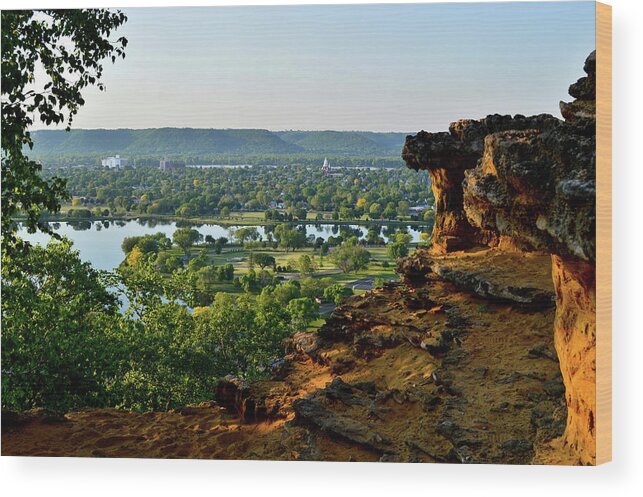 East Lake Winona Wood Print featuring the photograph East Lake Winona by Susie Loechler