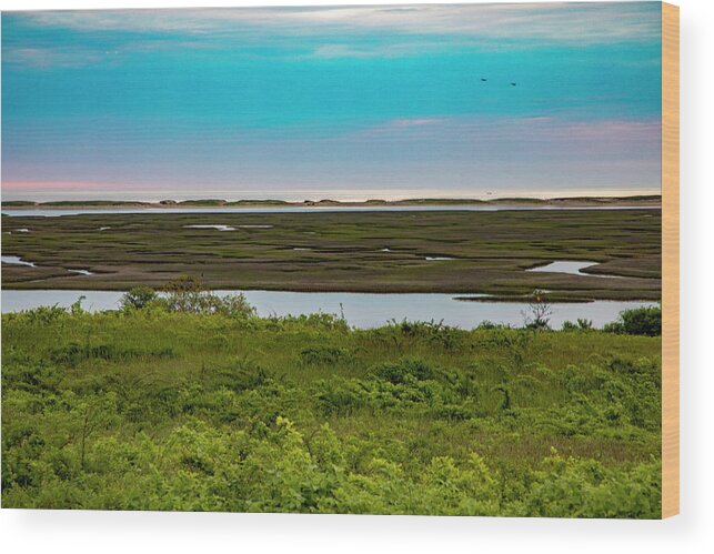 Cape Cod Wood Print featuring the photograph Eastham by Thomas Sweeney