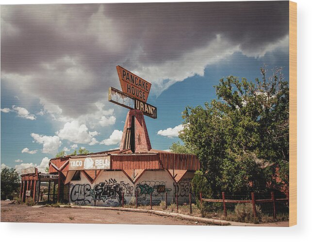 Colorado Wood Print featuring the photograph Flap Jack by Carmen Kern