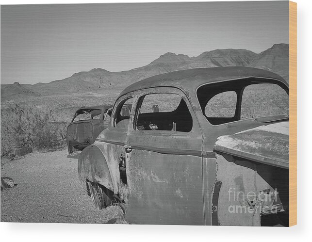 Forgotten Wood Print featuring the photograph Forgotten Coupes by Darrell Foster