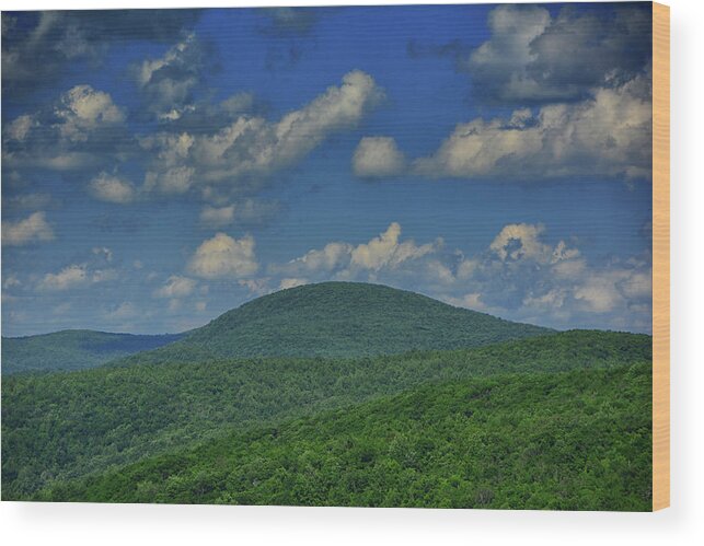 From Moormans Gap Wood Print featuring the photograph From Moormans Gap by Raymond Salani III