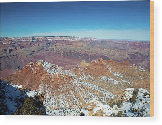 Grand Canyon Wood Print featuring the photograph Grand Canyon #2 by Steve Templeton