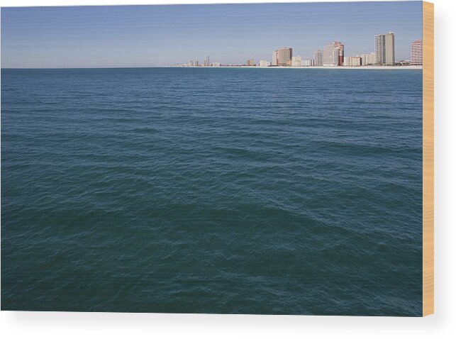Gulf Rising Wood Print featuring the photograph Gulf Rising by Dylan Punke
