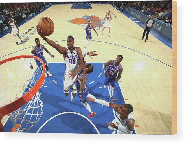 Harrison Barnes Wood Print featuring the photograph Harrison Barnes by Nathaniel S. Butler