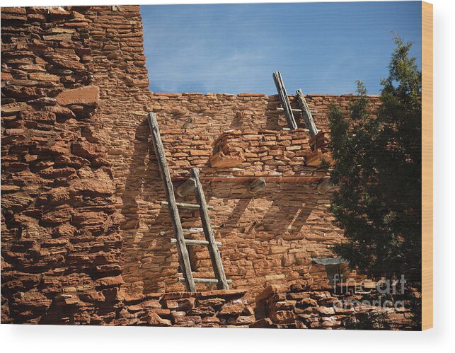 Jon Burch Wood Print featuring the photograph Hopi House by Jon Burch Photography