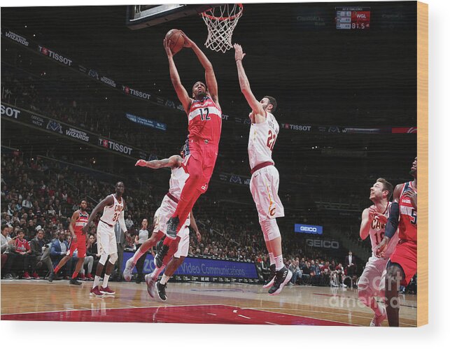 Jabari Parker Wood Print featuring the photograph Jabari Parker by Ned Dishman