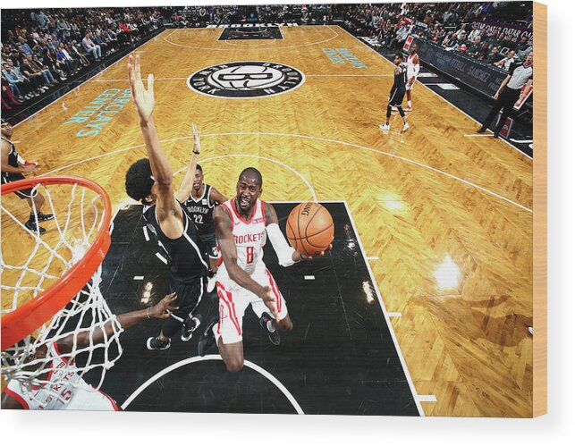 Nba Pro Basketball Wood Print featuring the photograph James Ennis by Nathaniel S. Butler