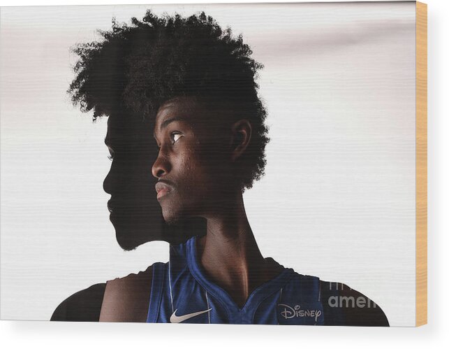 Jonathan Isaac Wood Print featuring the photograph Jonathan Isaac by Brian Babineau