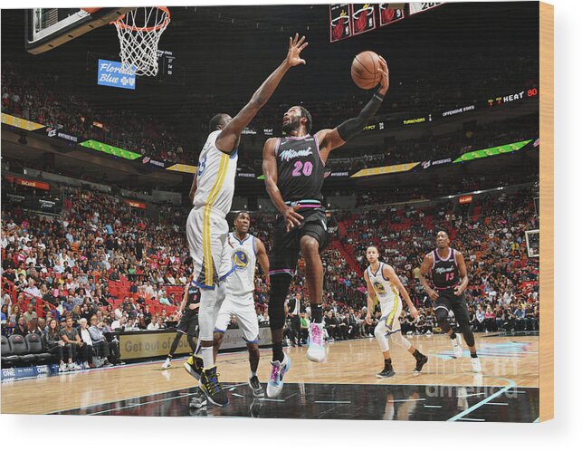 Justise Winslow Wood Print featuring the photograph Justise Winslow by Jesse D. Garrabrant