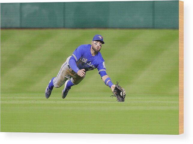 People Wood Print featuring the photograph Kevin Pillar by Bob Levey