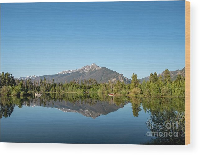 Colorado Wood Print featuring the photograph Lake Dillon by Patrick Nowotny