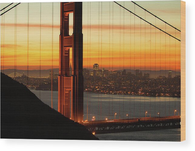  Wood Print featuring the photograph Morning Sunrise by Louis Raphael