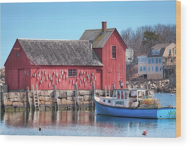 Motif Number 1 Wood Print featuring the photograph Motif Number 1 by Eric Gendron