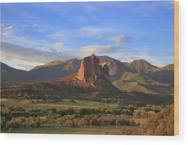 2020 Wood Print featuring the photograph Needle Rock Natural Area by Bridget Calip