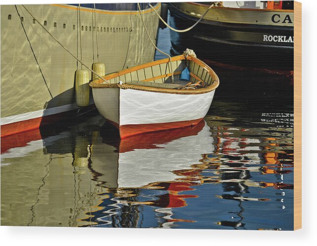 Life Boat Wood Print featuring the photograph North End Magic by Jeff Cooper