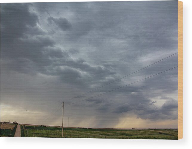 Nebraskasc Wood Print featuring the photograph On My Way to Wray Colorado 013 by Dale Kaminski