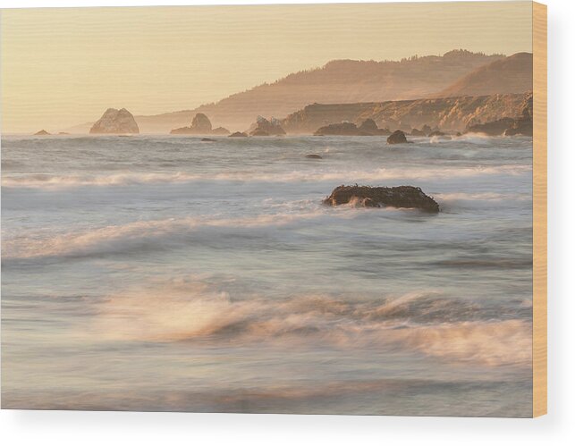 Ocean Wood Print featuring the photograph Possibilities by Shelby Erickson