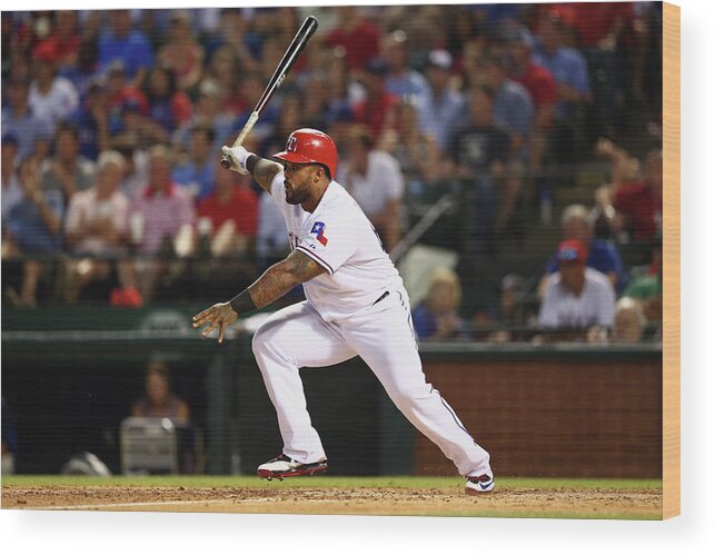 People Wood Print featuring the photograph Prince Fielder by Ronald Martinez