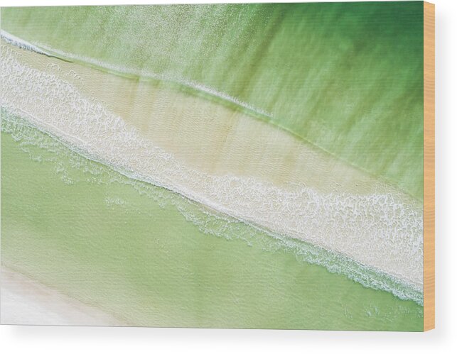 Sowal Wood Print featuring the photograph Sandbar Surf by Kurt Lischka