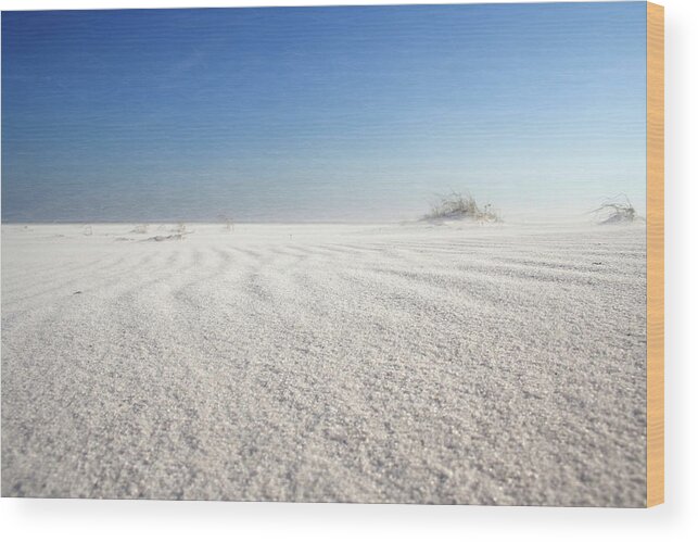 Sandblasting Wood Print featuring the photograph Sandblasting by Dylan Punke