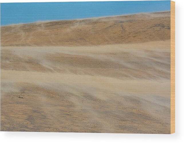 Outer Banks Wood Print featuring the photograph Sands of Time by Melissa Southern