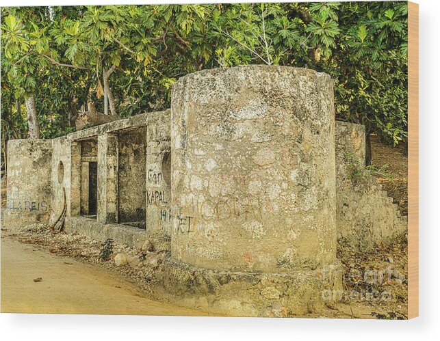 Timor-leste Wood Print featuring the photograph Scene from Timor-Leste 23 by Werner Padarin