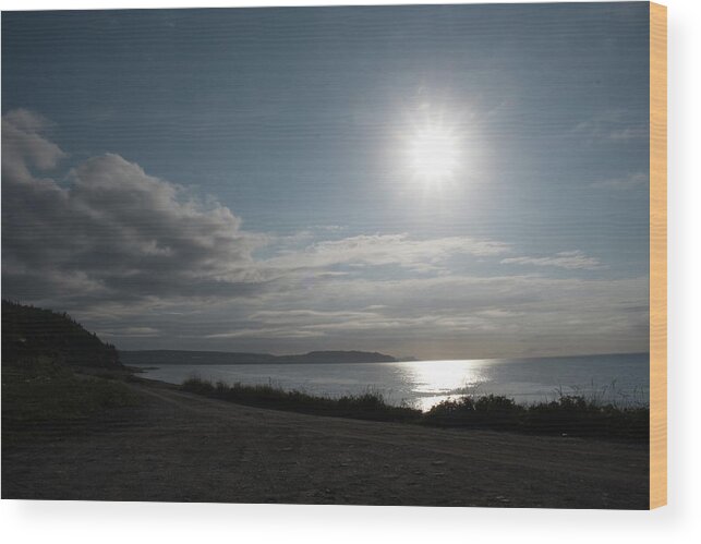 Partridge Island Wood Print featuring the photograph Skyscape Partridge Beach-3 by Alan Norsworthy