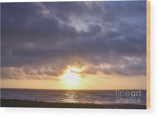 South Padre Island Wood Print featuring the photograph South Padre Island by Andrea Anderegg