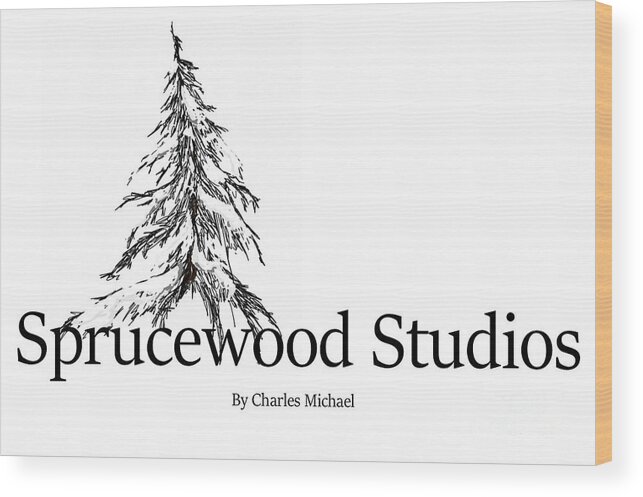 Photography Wood Print featuring the photograph Sprucewood Studios by Charles Vice