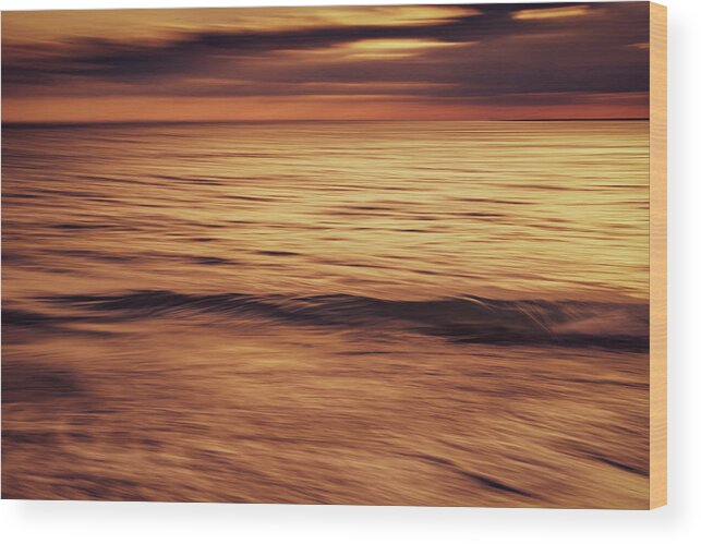 Icm Wood Print featuring the photograph State of Flow by Rich Kovach