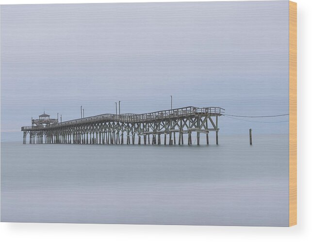 Pier Wood Print featuring the photograph Still by Ree Reid