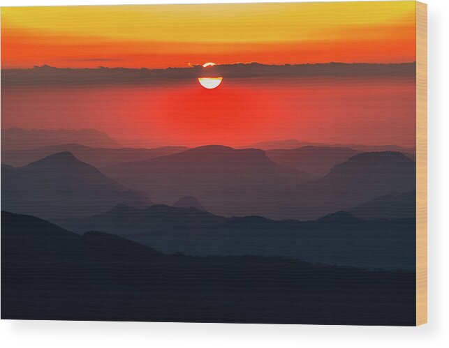 Balkan Mountains Wood Print featuring the photograph Sun Eye by Evgeni Dinev